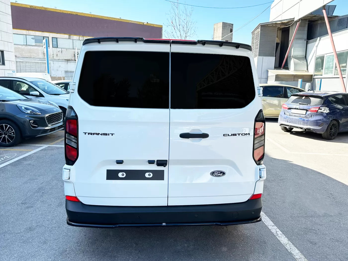 Roof Spoiler V.1 Barn Doors Ford Transit Custom Mk2 (2023-)