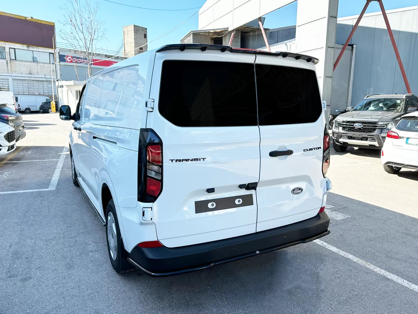 Roof Spoiler V.1 Barn Doors Ford Transit Custom Mk2 (2023-)