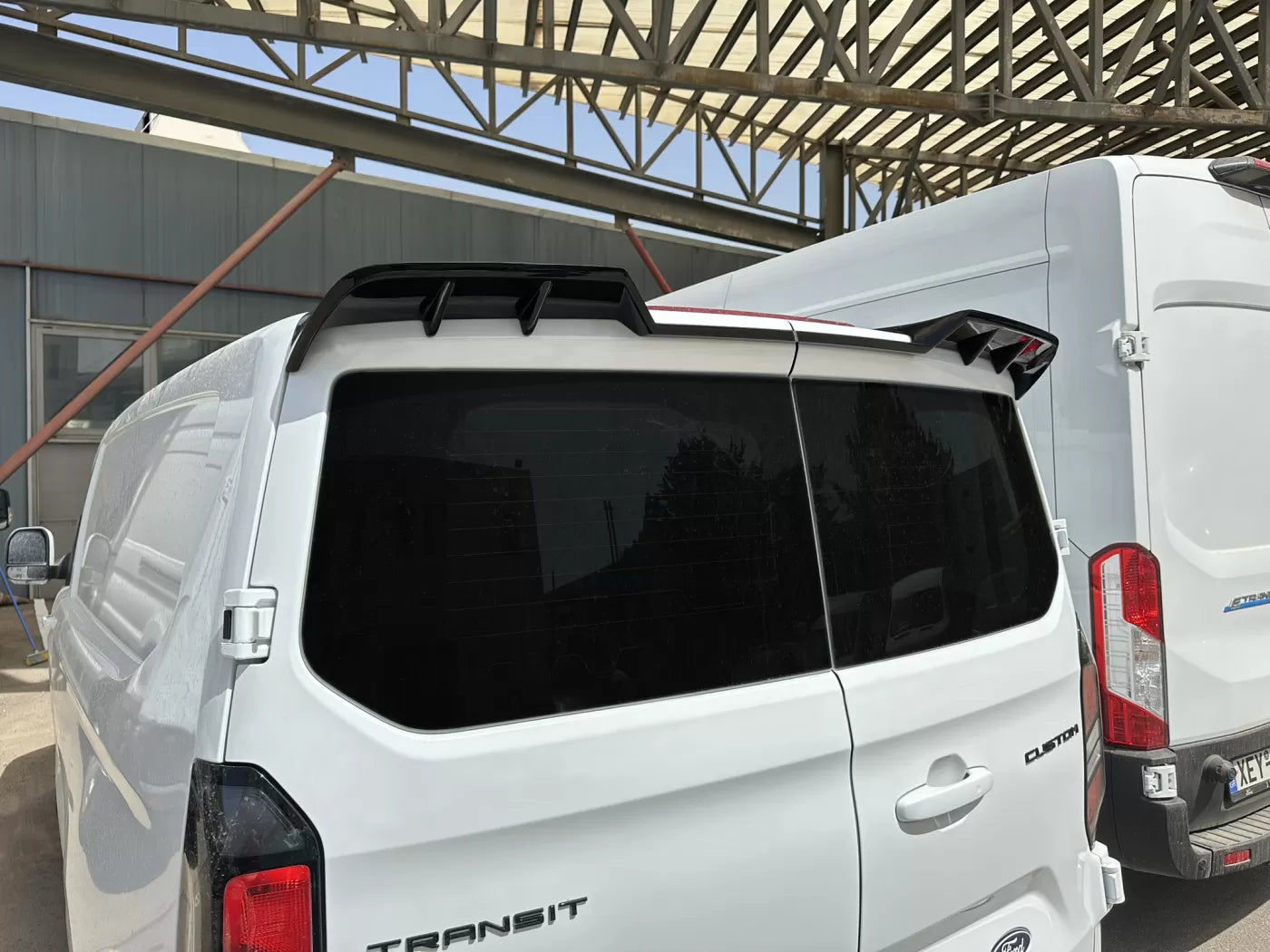 Roof Spoiler V.2 Barn Doors Ford Transit Custom Mk2 (2023-)