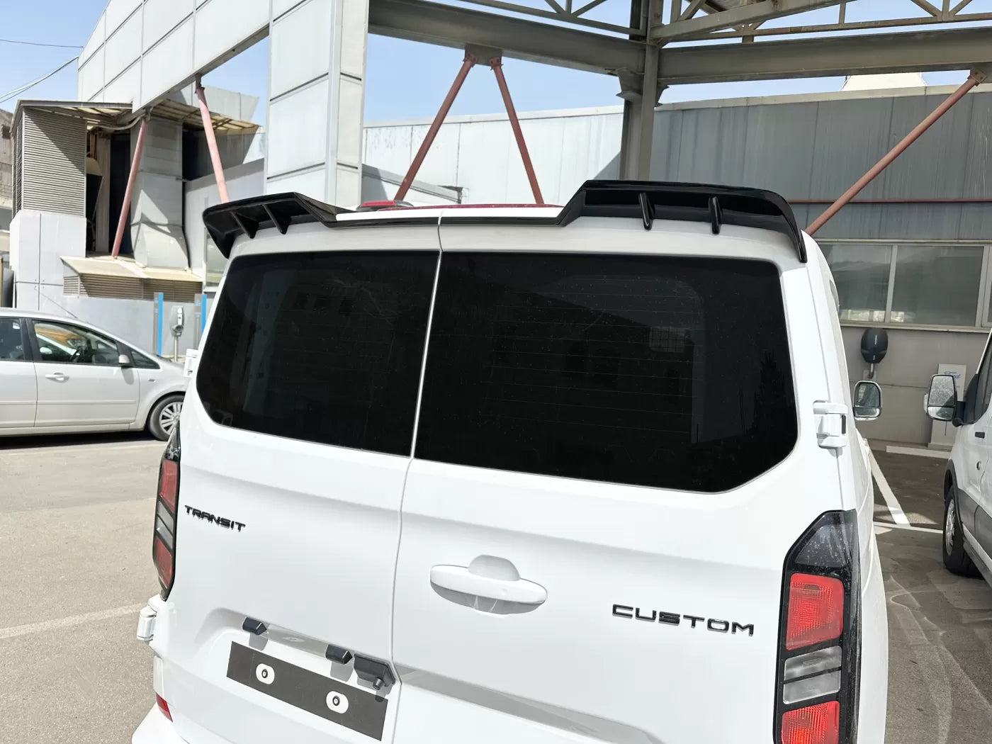 Roof Spoiler V.2 Barn Doors Ford Transit Custom Mk2 (2023-)