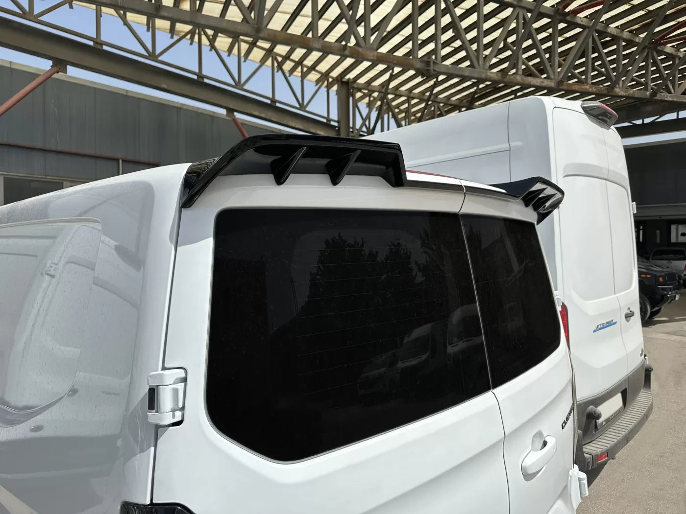 Roof Spoiler V.2 Barn Doors Ford Transit Custom Mk2 (2023-)