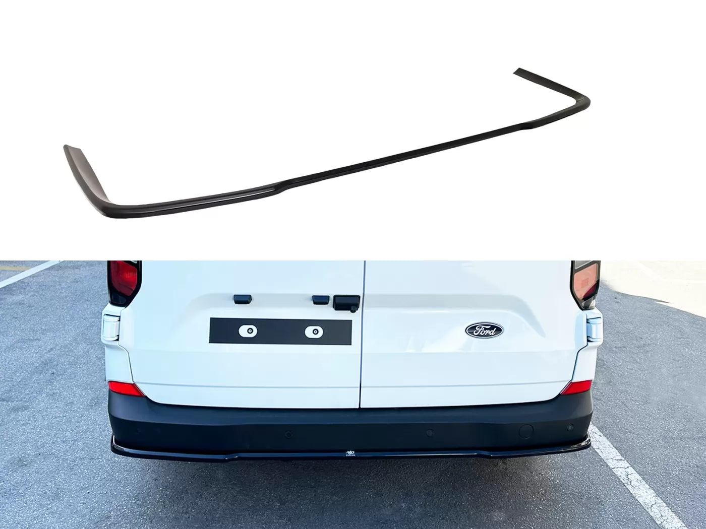 Rear Splitter Ford Transit Custom Mk2 (2023-)