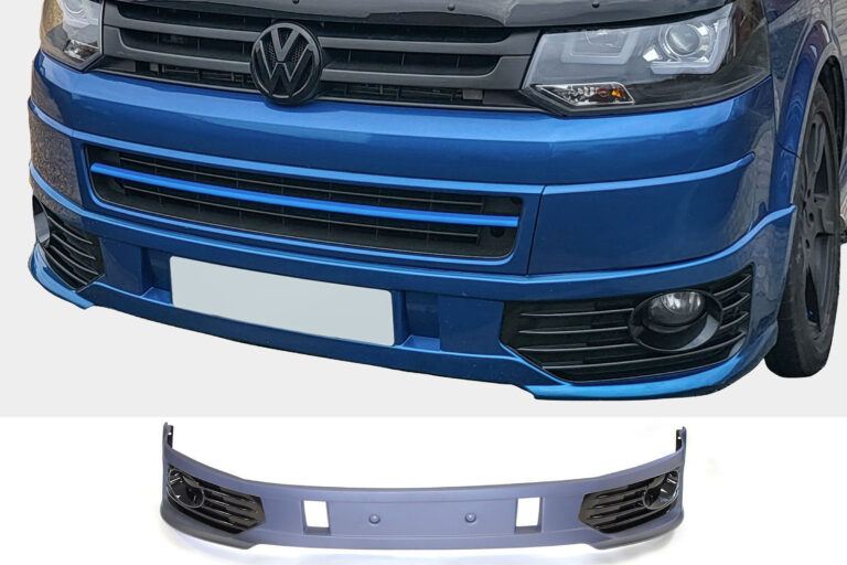 VW T5.1 OEM Style Front Spoiler – PP Plastic (PRIMED)