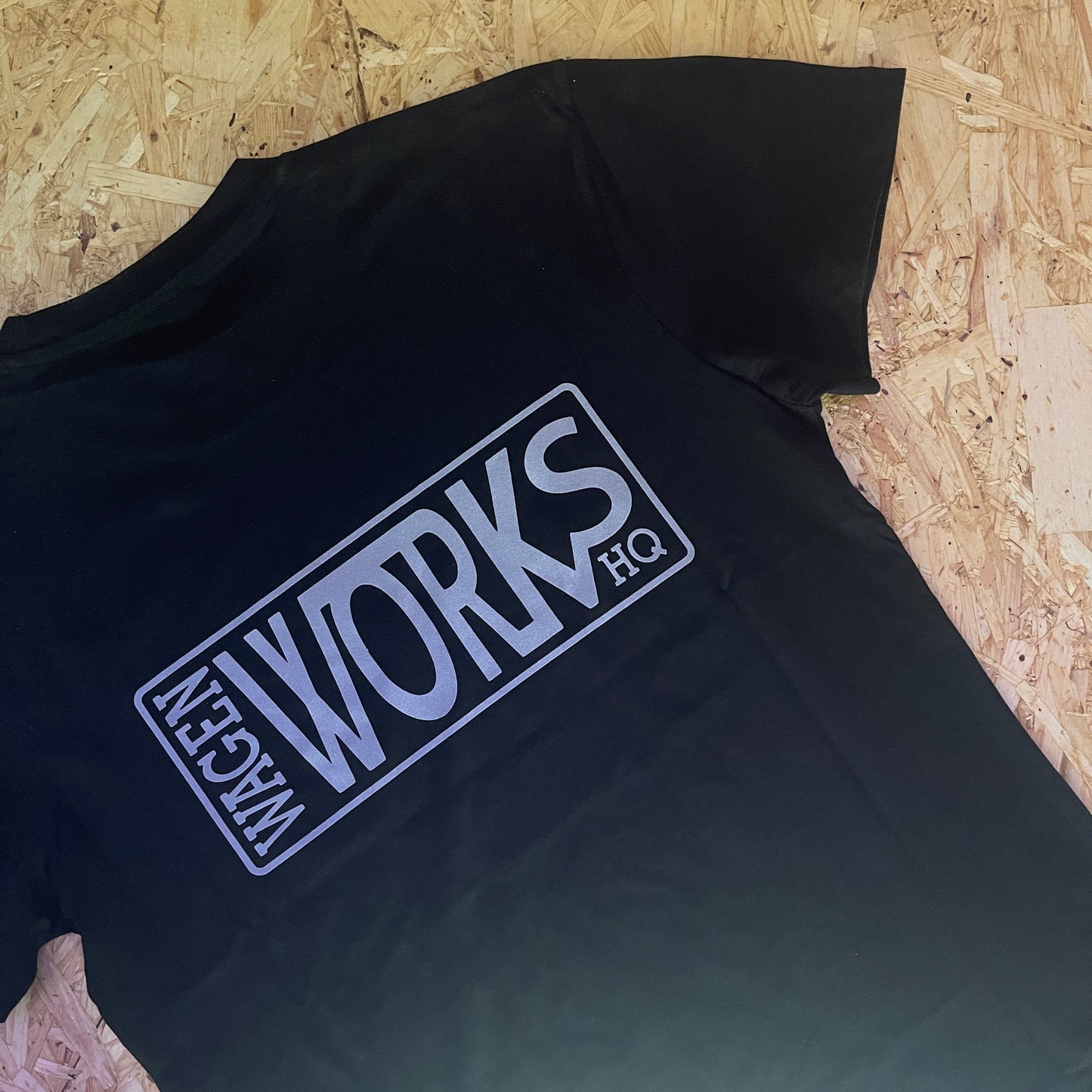 Wagenworks Tee, Black.