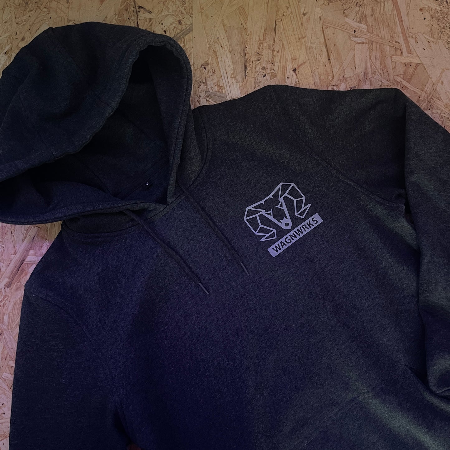 Wagenworks Premium Hoodie, Grey.